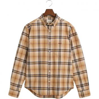 GANT Herren Flanellhemd in Senf