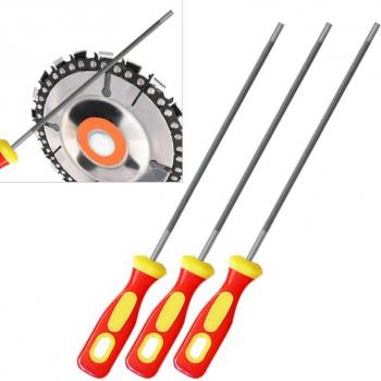 3pcs High Carbon Steel Round Chainsaw Files 4/4.8/5.5mm