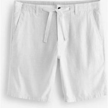 Lederleichtes Chinoshort aus Leinen/Viskose