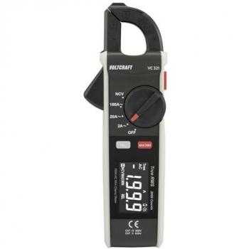 Voltcraft VC‑321 Pinza Amperometrica Calibrato ISO Cat II 600 V / Cat III 300 V Display 2000 Counts