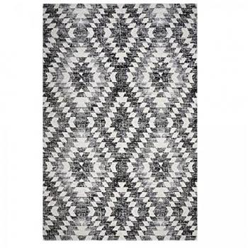 Tapis extérieur SANDRINE 120x170 cm – Gris, Polypropylène