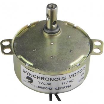 CHANCS 4W 12V AC Motor TYC-50 0,8-1RPM