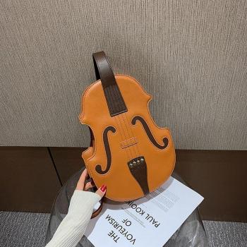 Teenage Girls Violin Shape Travel Bag