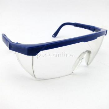 1pc J132 Blue Surgical Goggles with Adjustable Fit
