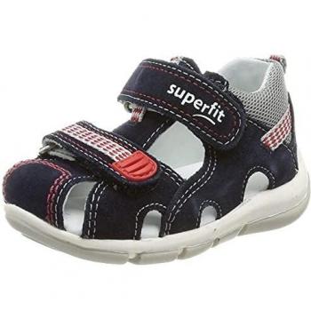 Superfit Freddy, Sandali a Punta Aperta Bambino, (Ocean Kombi 81), 22 EU
