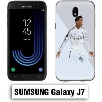 Housse stylée Samsung J7 2017 – Ronaldo Real Madrid