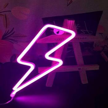 Akku‑ und USB‑basiertes Lightning Neonschilder