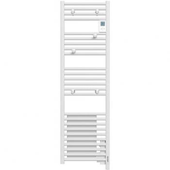 Atlantic DORIS Digital – Radiateur sèche‑serviettes 500 W, blanc, modèle étroit