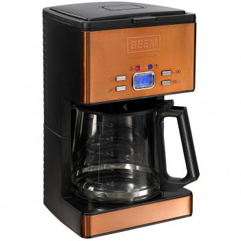 Caffettiera automatica Nobilis Beem stile acciaio inossidabile e rame