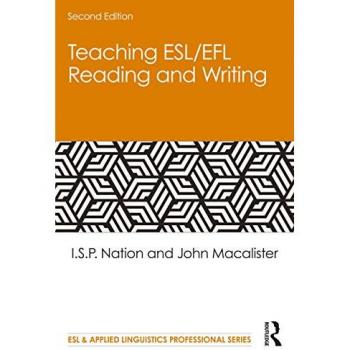 Teaching ESL/EFL Reading and Writing