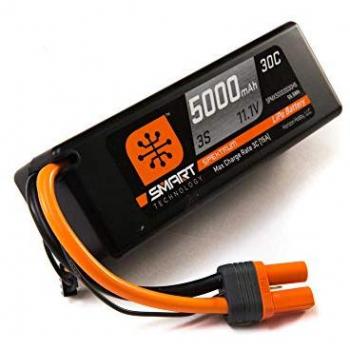 Spektrum 5000mAh 3S 11.1V LiPo Akku Smart 30C Hardcase iC5