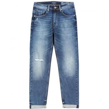Jeans homme SIMWOOD grande taille déchiré en denim extensible SJ110140