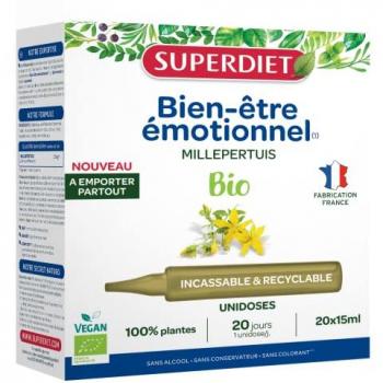 Millepertuis Sérénité 20 unités de 15 ml – Boîte