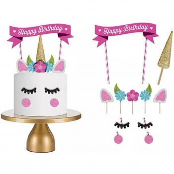 Suministros para Cumpleaños Unicornio