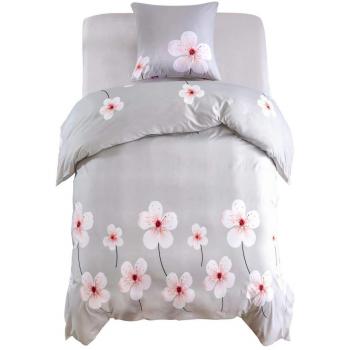 Set Copripiumino Stampa Fiore – 2 pezzi, 155x220 e 80x80 cm – VidaXL