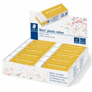 Gomma Staedtler Mars Plastic, colore giallo oro
