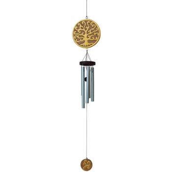 Brown‑Gold LifeTree Marimba – 12x80 cm