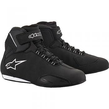 Chaussures de Moto Imperméables Alpinestars Stella Sektor Noir-Argent 42