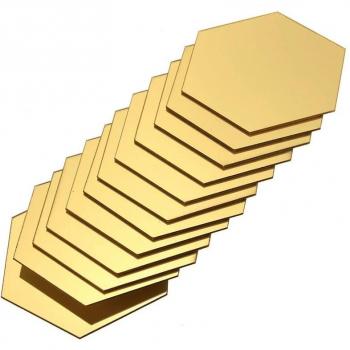 Décalcomanie Miroir 12x Hexagonale