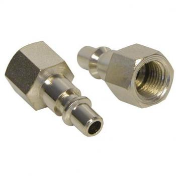 Embout rapide mâle Orion 1/4, filetage intérieur 3/8 – CARPOINT 0684835 (2 pièces)