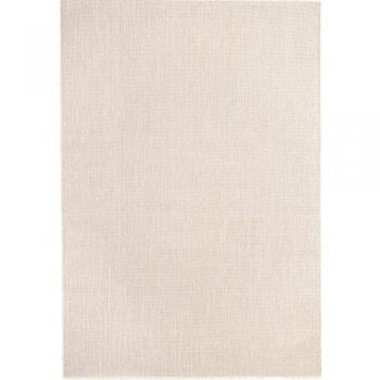 Stain‑Resistant Solid Design Cream Patio Rug – Eco‑Friendly 500C, 200 × 290 cm