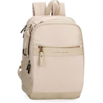 Zaino Pepe Jeans Adapt Morgan 9 Litri Beige Una Taglia