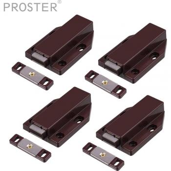 Proster 4pcs Push-To-Open Cabinet Latch Hardware