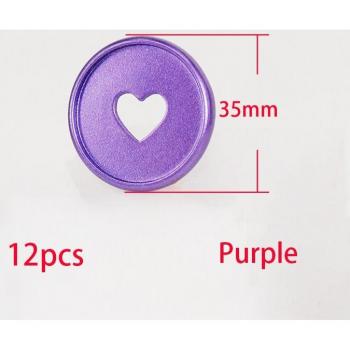 12pcs Matte Disc Binding Rings for Notebooks