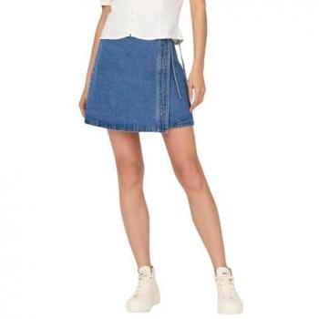 Gonna VILLA Wrap Denim Only Blu