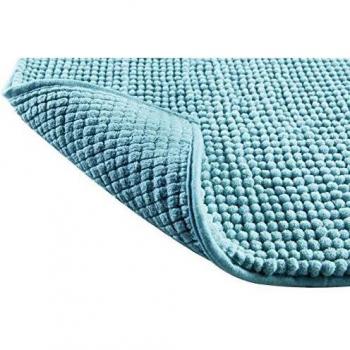 Super-Soft-Badematte, blau
