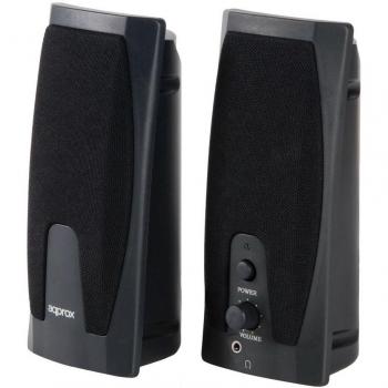 Altavoces Estéreo 2.0 para Sala Negro