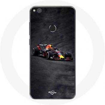 F1 Max Verstappen Case for Huawei P8 Lite 2017 Black Red Yellow