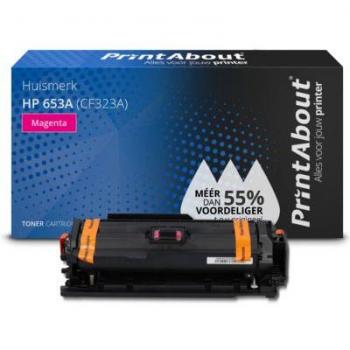 Toner Magenta compatible PrintAbout pour HP 653A (CF323A)