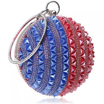 Women’s Colorful Round Clutch