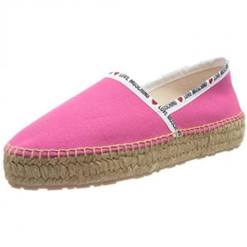 Espadrille Donna Rosa Love Moschino