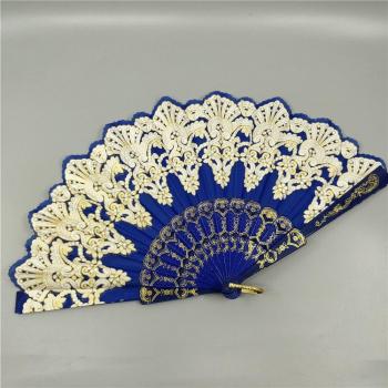 Summer Silk Folding Fan
