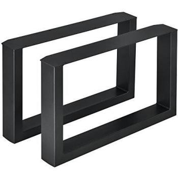Set Pieds Table Basse Noir Makers