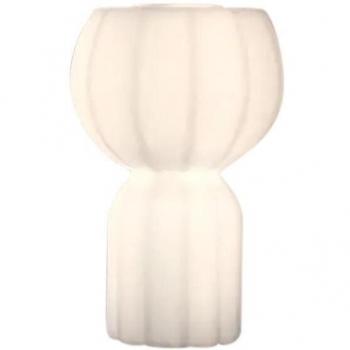 Luminaires Slide PUPA, lampe à poser, blanc, effet papier japonais, 58 cm