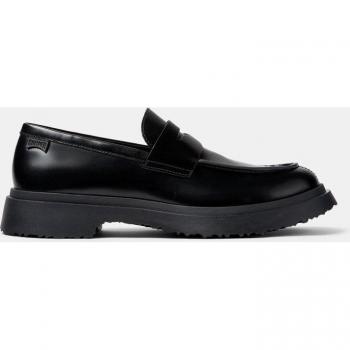 Mocasín Negro Camper K100633: Piel Natural y Plantilla Removible