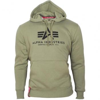 Sudadera con Capucha Alpha Industries en Verde Oscuro