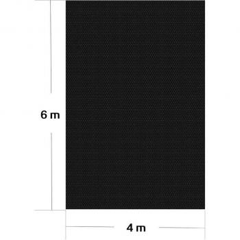 Film de Protection Solaire Noir 4x6m pour Piscine
