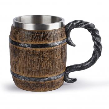 Metal Insulated Beer Mug