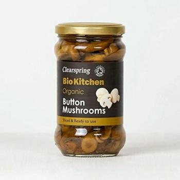 Organic Button Mushrooms in Brine