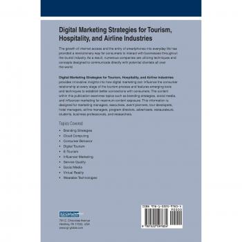 Digital Marketing Strategies for Tourism, Hospitality, and Airline Industries