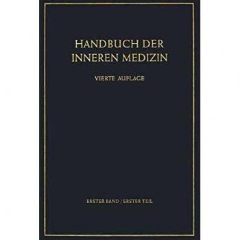 Infektionskrankheiten 0 (Handbuch der inneren Medizin, 1 / 0, Band 1)