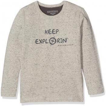 Bellybutton Kids Jungen Langarmshirt 1/1 Arm, Grau
