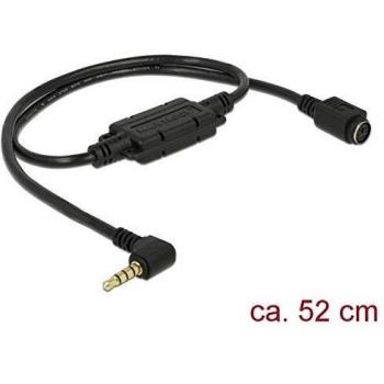 Navilock 62880 3.5 mm 4 pin MD6 Schwarz Kabeladapter