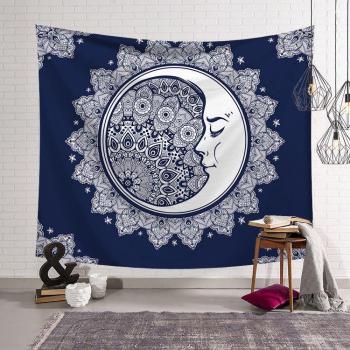 Mandala Stranddecke mit Sonnen