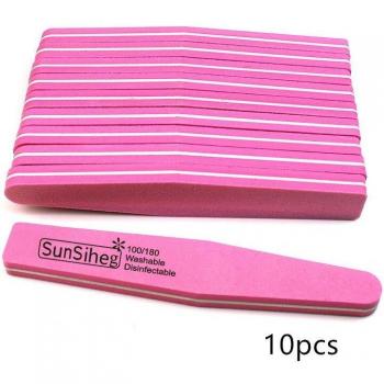 Tampon à ongles double côté pour Nail Art