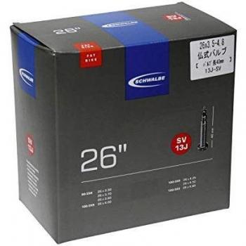 Cámara de aire Schwalbe 26 x 3.50-4.80, válvula fina